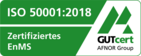Logo Gutcert ISO 50001 Logo Gutcert ISO 50001