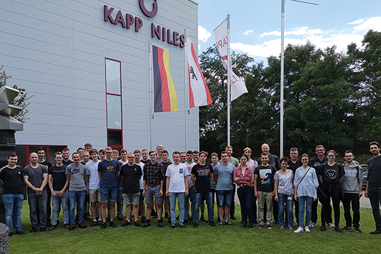 KAPP NILES Azubis in Berlin